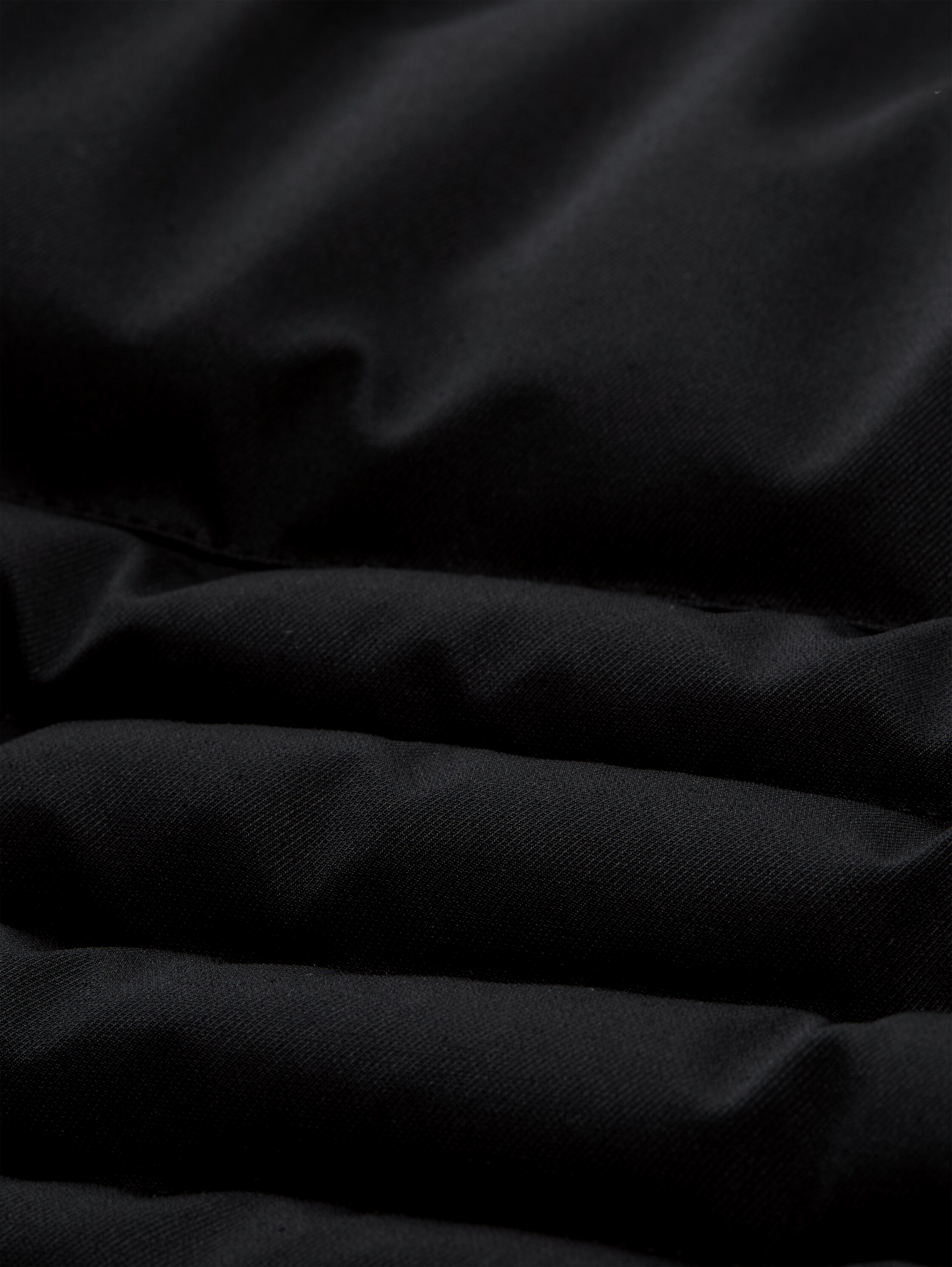 Puffer-Jacke mit abnehmbarer Kapuze - black - 