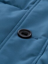Veste tampon avec capuche amovible - real teal blue - Vue détaillée du produit