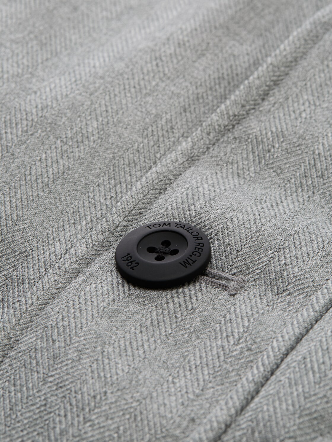 Arctic Parka mit abnehmbarer Kapuze - grey melange herringbone - Produkt-Detail-Ansicht