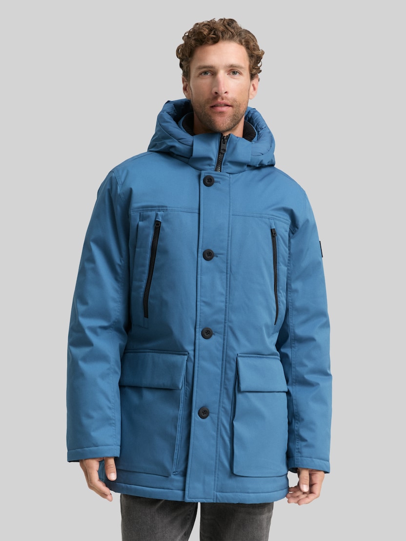 Arctic Parka mit abnehmbarer Kapuze von Men, real teal blue