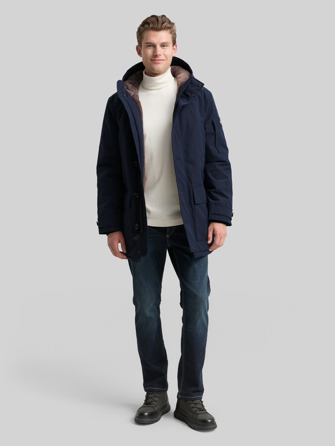 Parka mit wasserabweisender Funktion von Men, sky captain blue