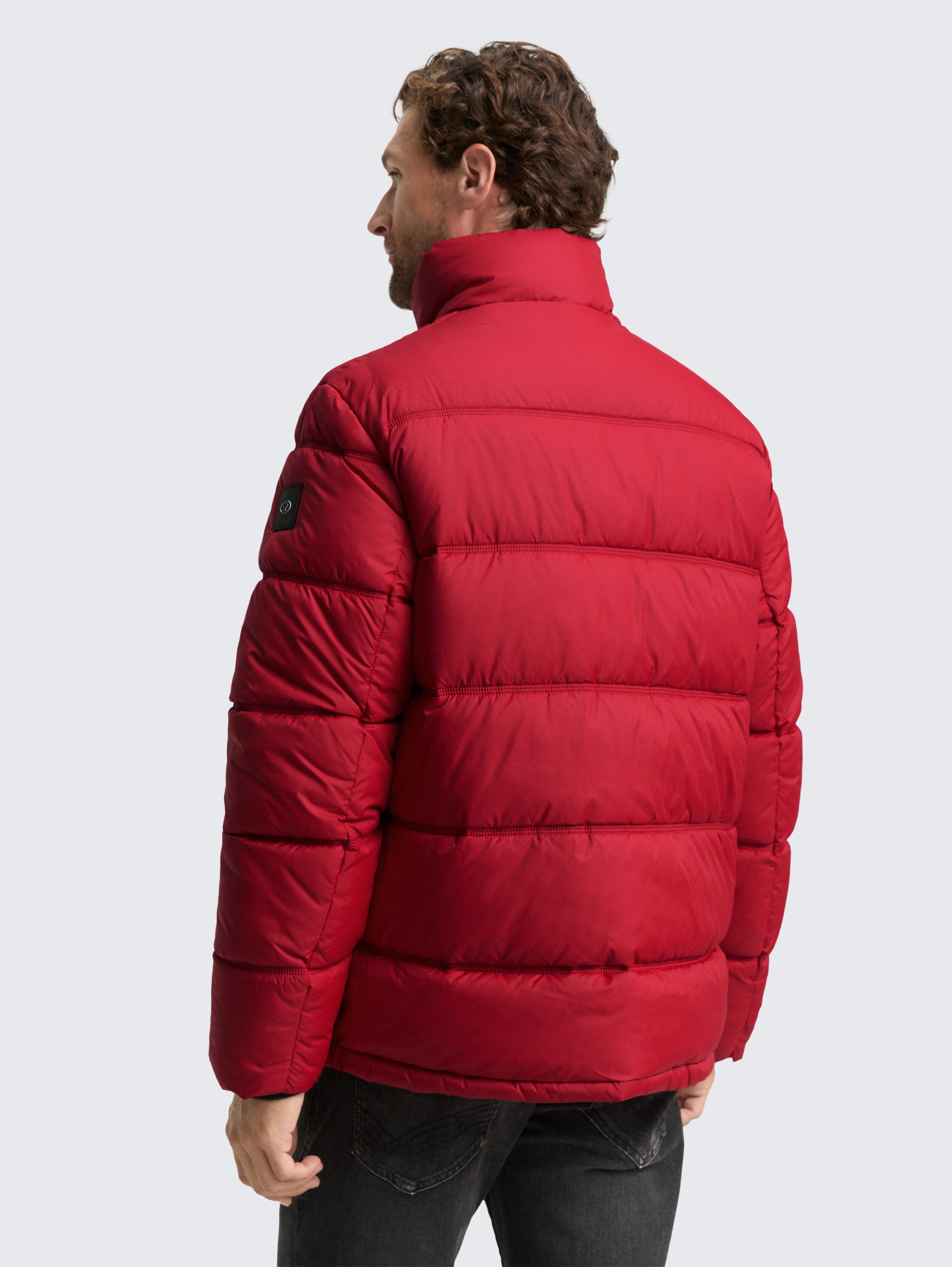 Puffer-Jacke aus wasserabweisendem Material - coach_red - 