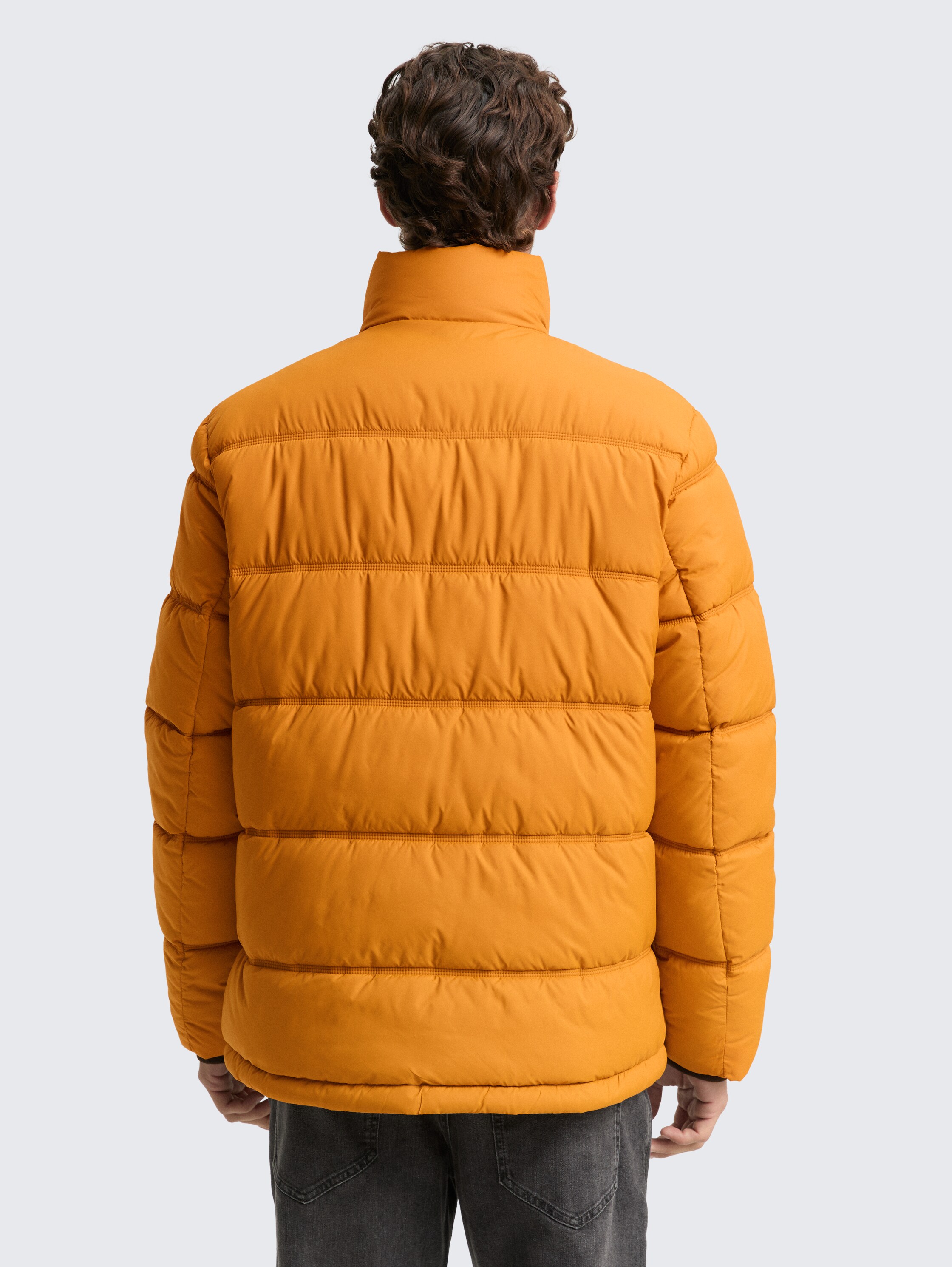 Puffer-Jacke aus wasserabweisendem Material - peanut_butter_brown - 