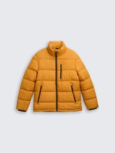 Puffer-Jacke aus wasserabweisendem Material - Peanut Butter Brown - Vorder-Produkt-Ansicht