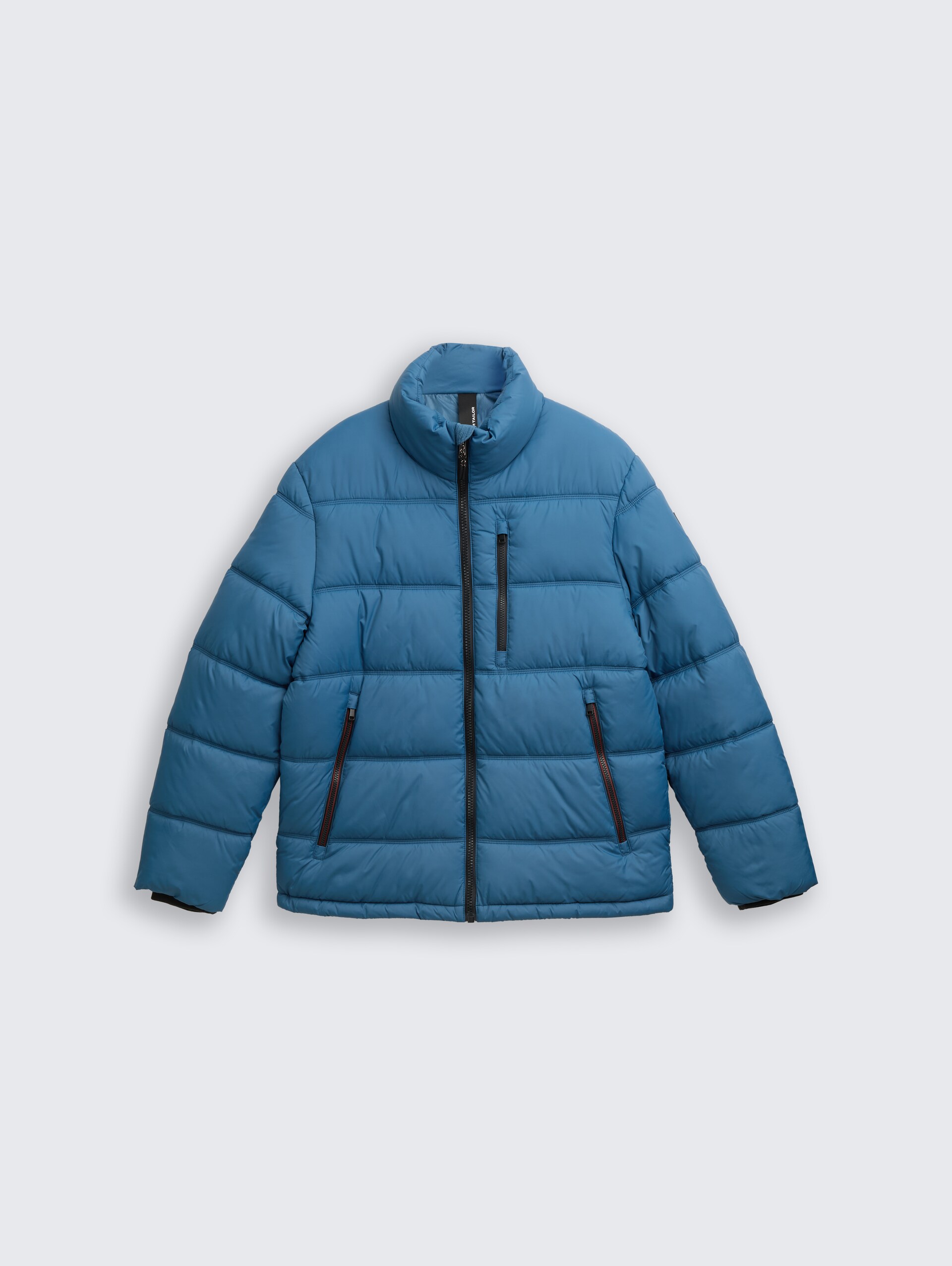 Puffer-Jacke aus wasserabweisendem Material - real teal blue - Vorder-Produkt-Ansicht