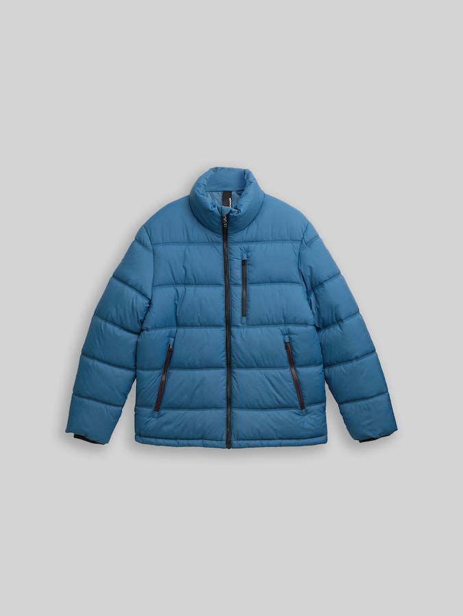 Puffer-Jacke aus wasserabweisendem Material von Men, real teal blue