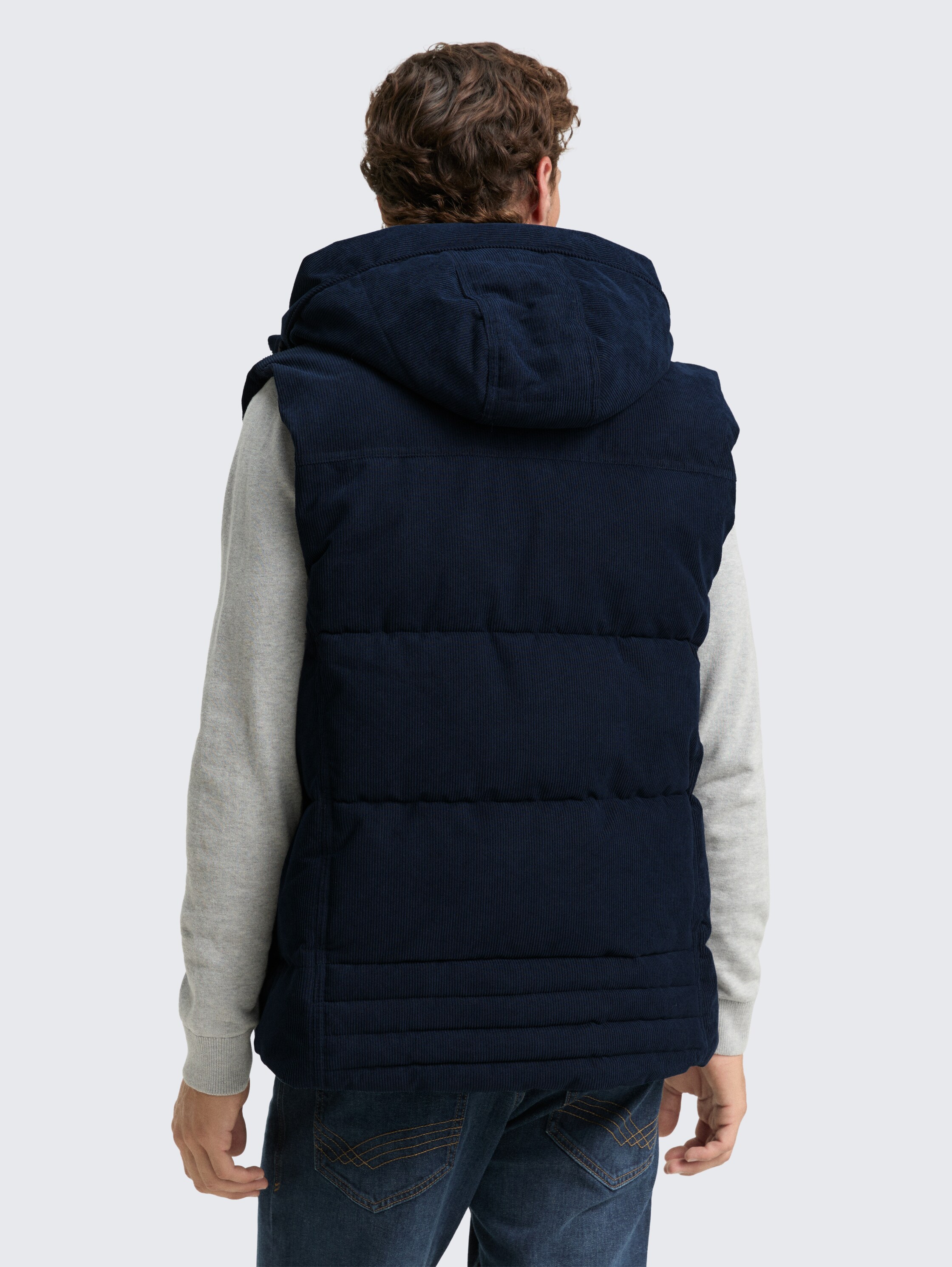 Gilet bouffant avec capuche amovible - sky_captain_blue_1 - 