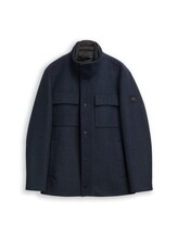Selected, 2-in-1 wool jacket with detachable inner jacket by Tom Tailor, blue