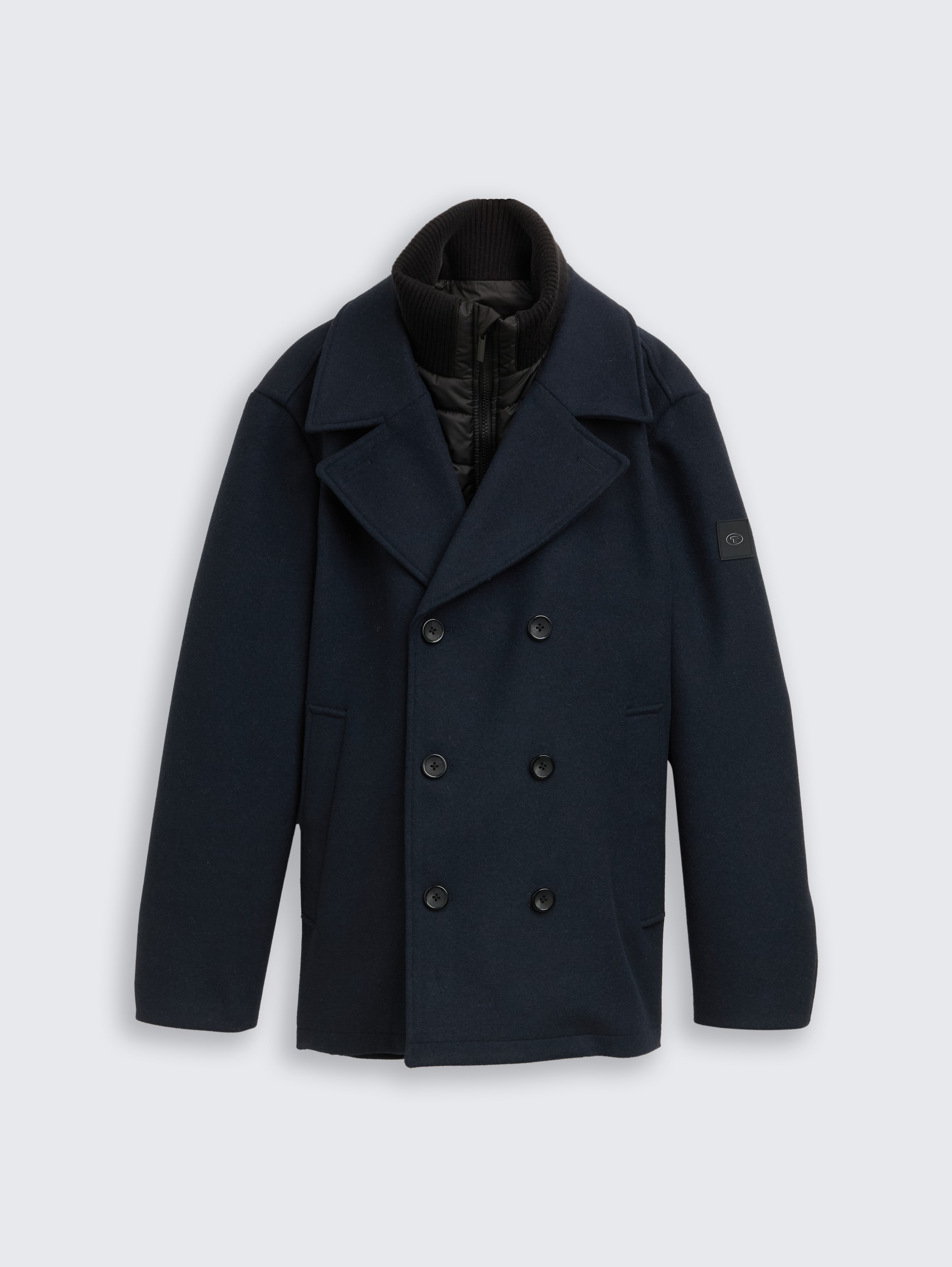 2-in-1 woollen jacket with detachable inner jacket - sky_captain_blue_1 - 