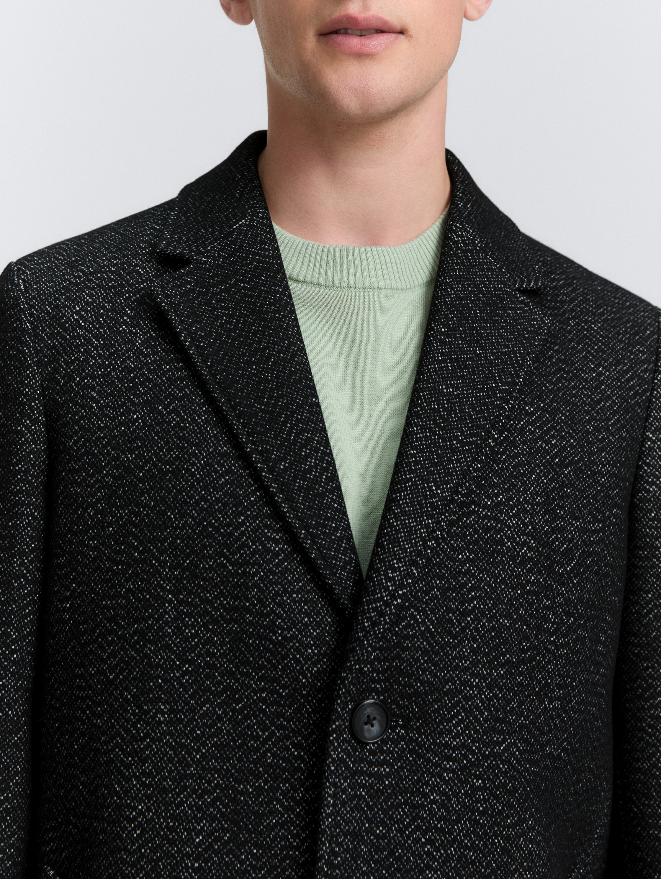 Wollmantel mit Reverskragen - fussy_salt_and_pepper - 