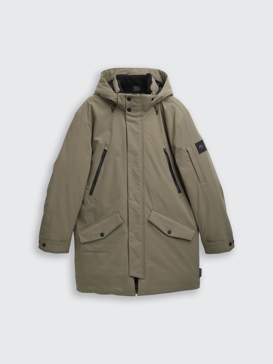 TT.PRO.TECH Parka mit abnehmbarer Kapuze - smokey olive green - Vorder-Produkt-Ansicht