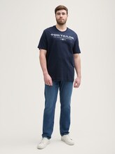 Plus Size - Jean TTPLUS REGULAR - Used Mid Stone Blue Denim - Vue de face du modèle