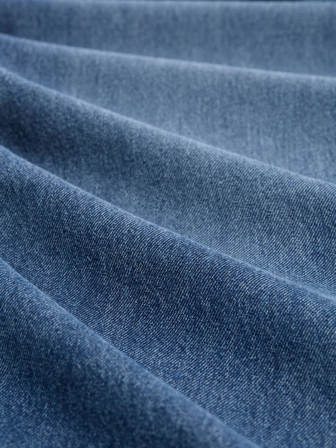 Plus Size - TTPLUS REGULAR Jeans - Used Mid Stone Blue Denim - Material-Ansicht