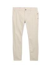 Ausgewählt, Plus Size - Tapered Chino Hose von Tom Tailor, braun