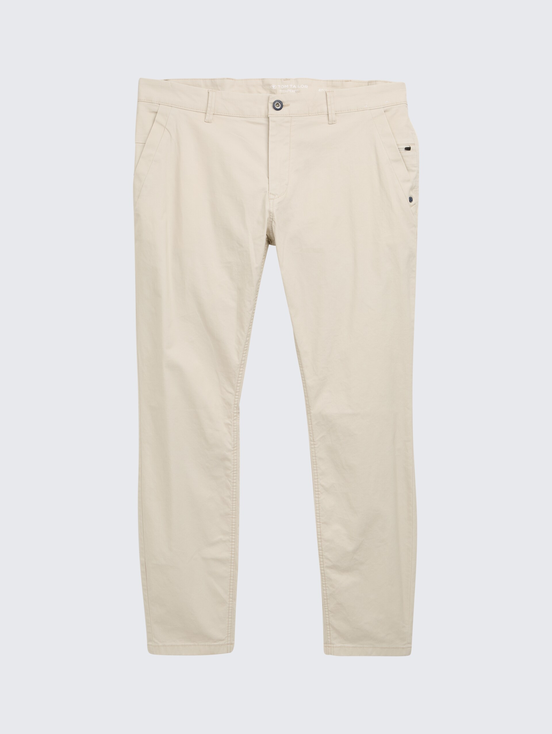 Plus Size - Tapered Chino Hose - light cashew beige - Vorder-Produkt-Ansicht