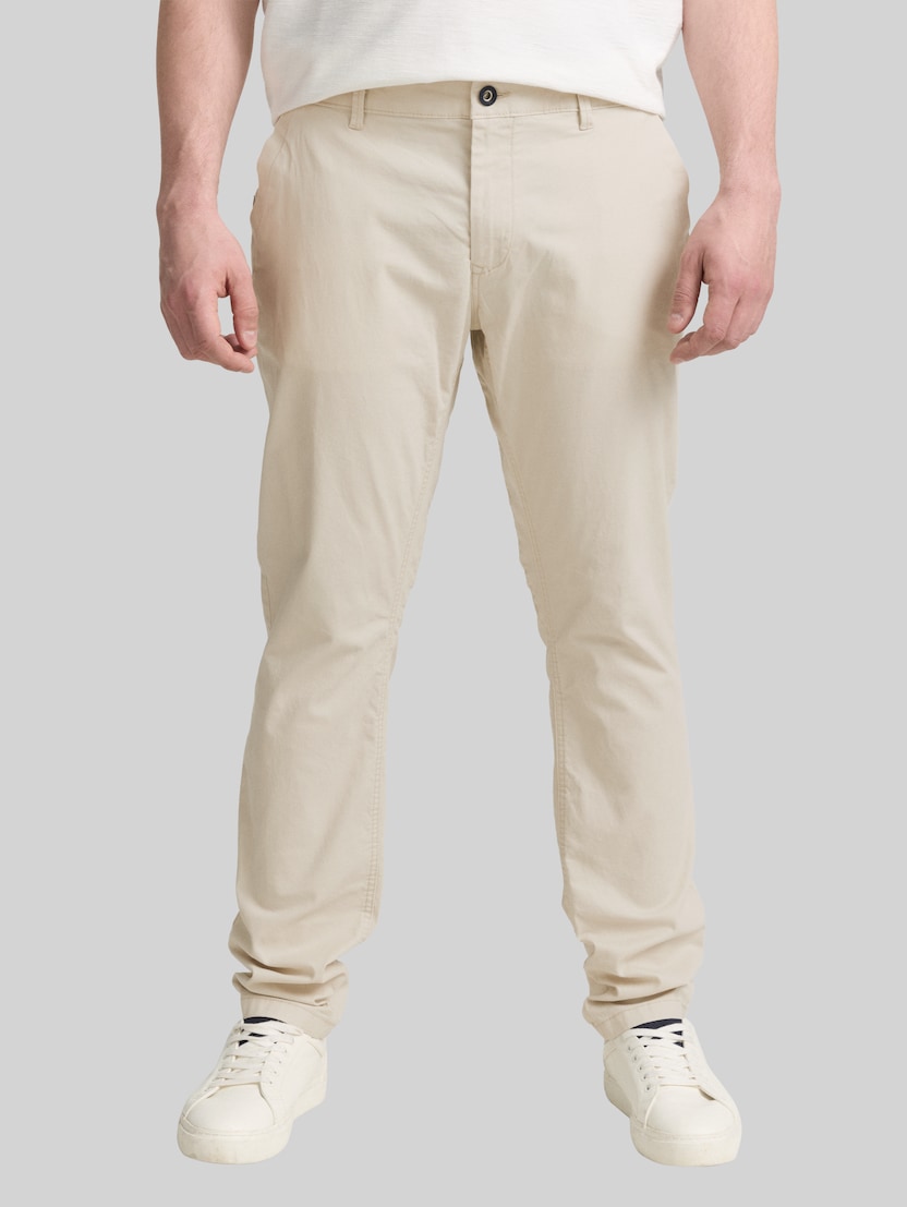 Plus Size - Tapered Chino Hose von Men Plus Size, light cashew beige