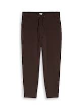 Geselecteerd, Plus Size - broek met losse pasvorm door Tom Tailor, bruin