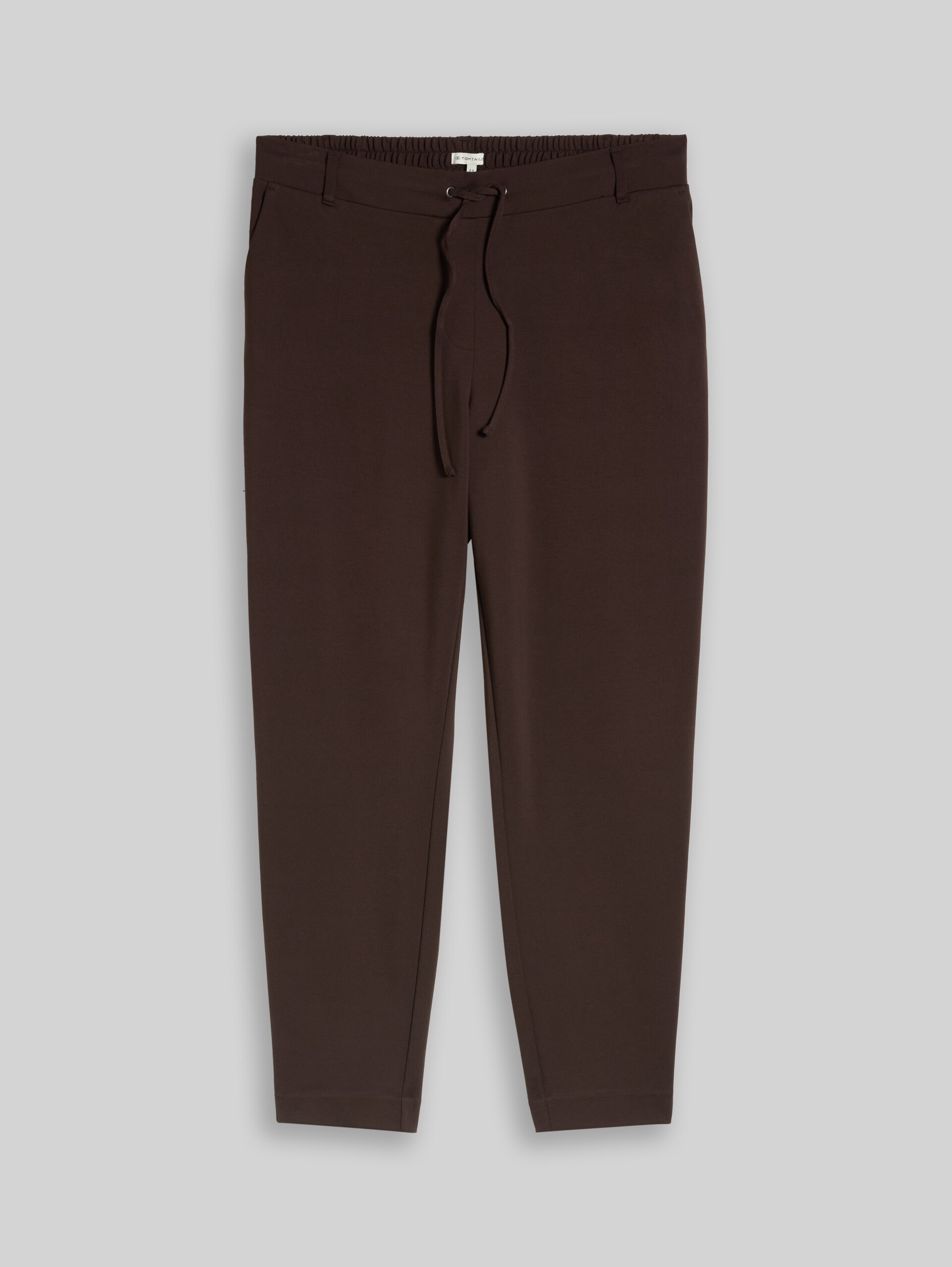 Plus Size - broek met losse pasvorm - java dark brown - Product vooraanzicht