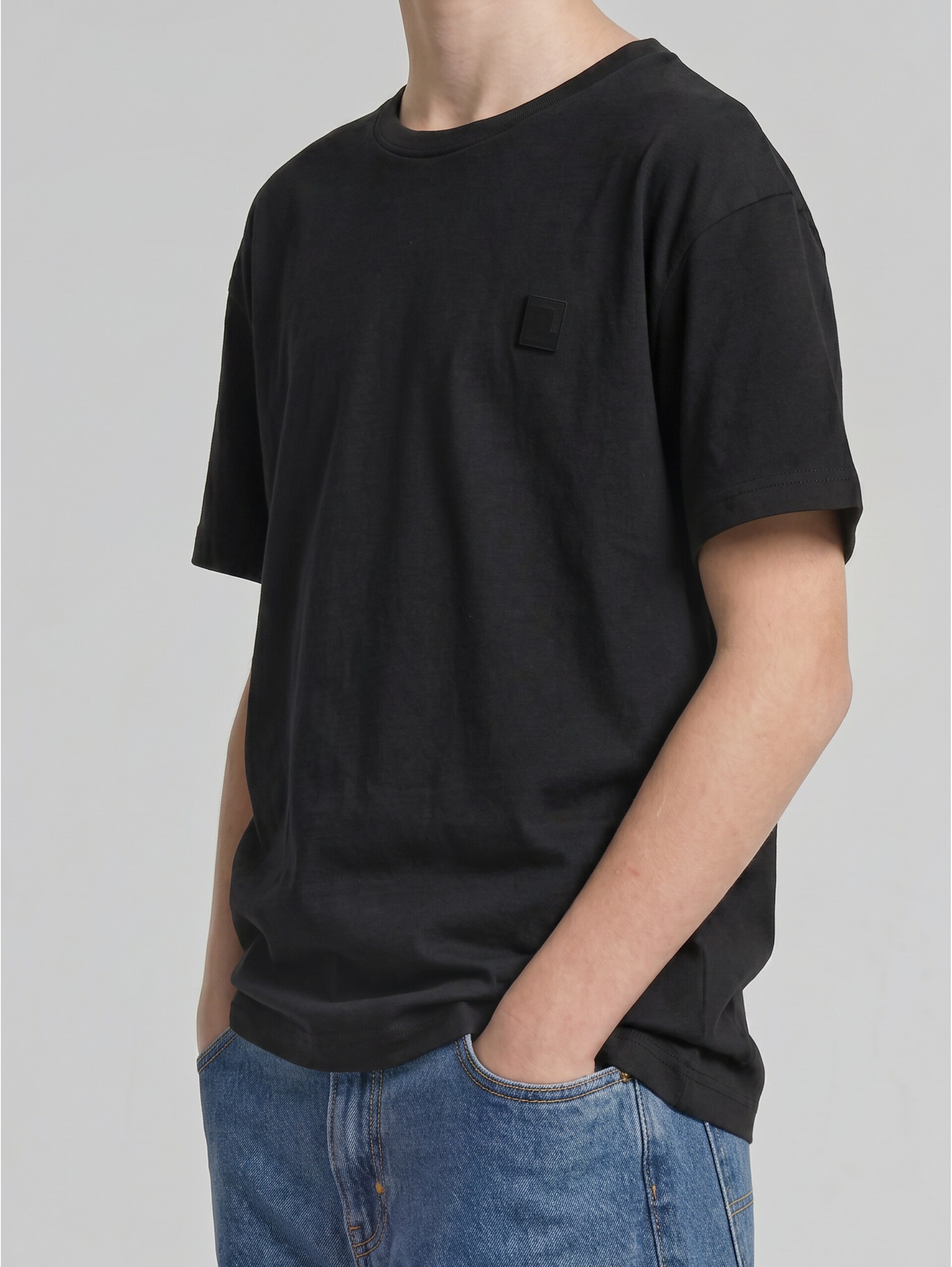 Oversize T-Shirt - heavy black