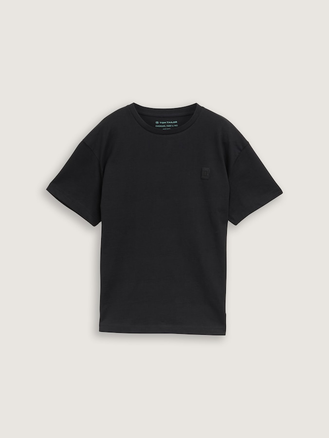Oversized T-shirt by Teen Boys, heavy black
