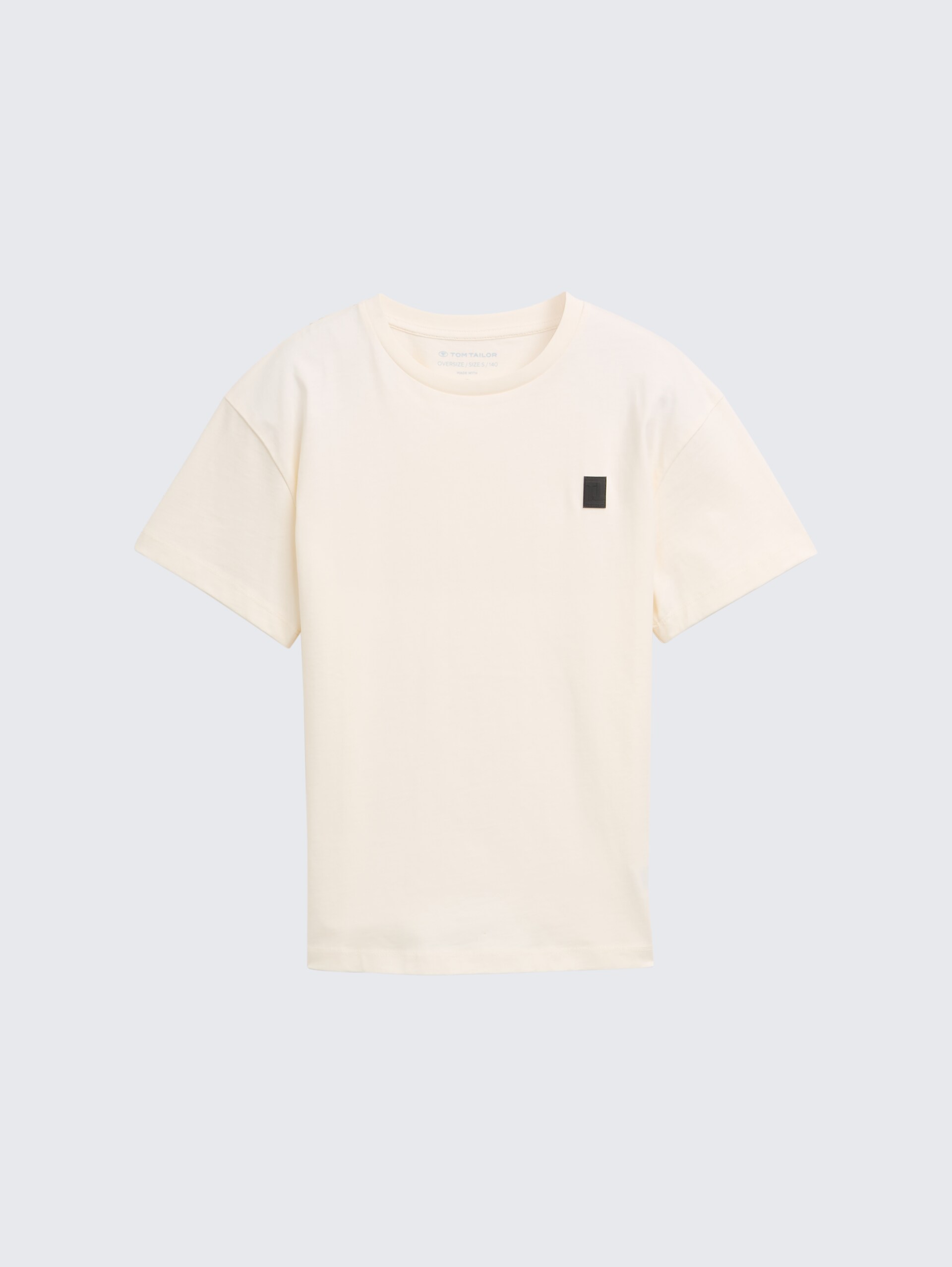 Oversize T-Shirt - soft cream white - Vorder-Produkt-Ansicht
