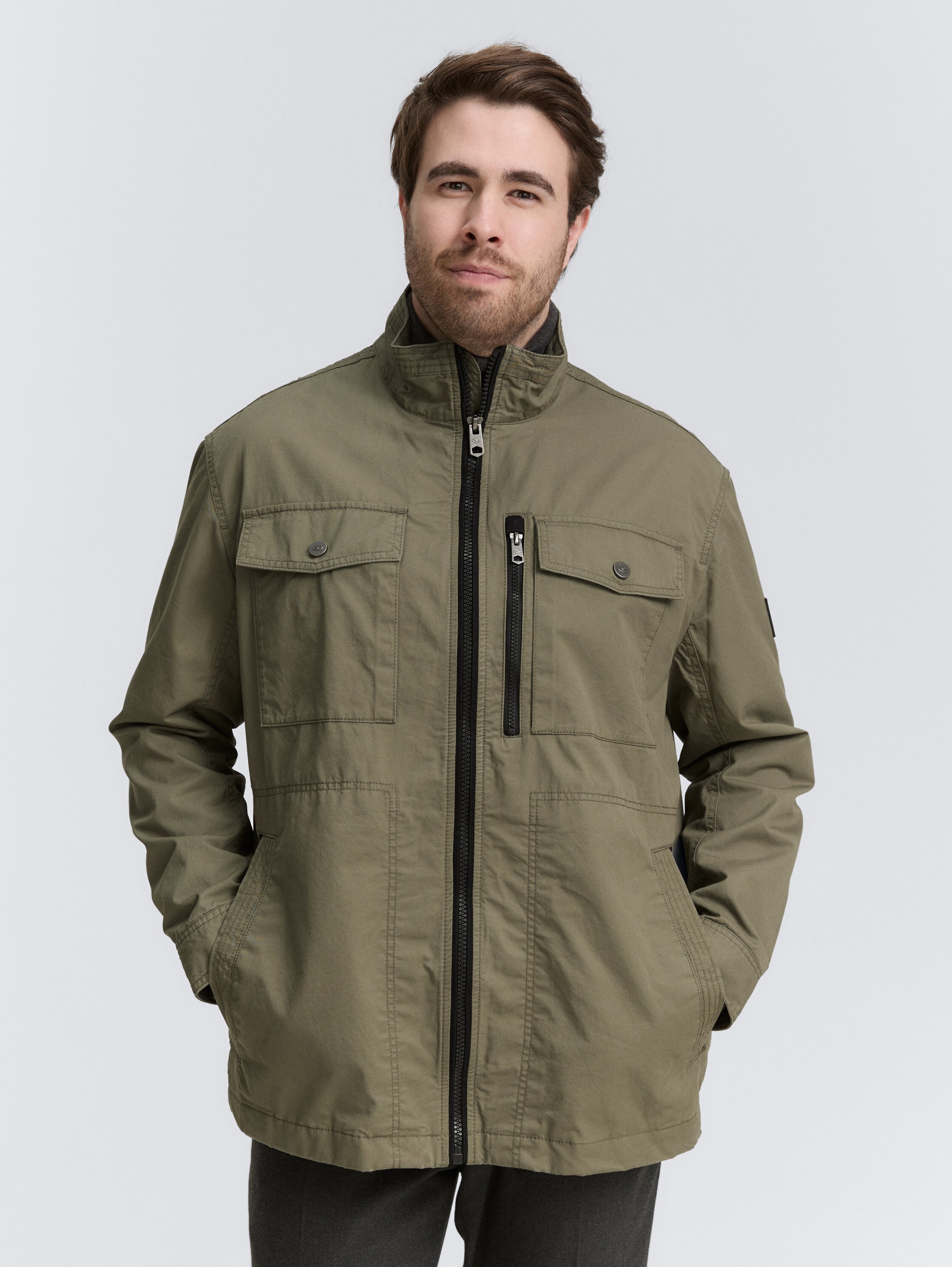 Plus Size - Fieldjacket aus Baumwolle - 2