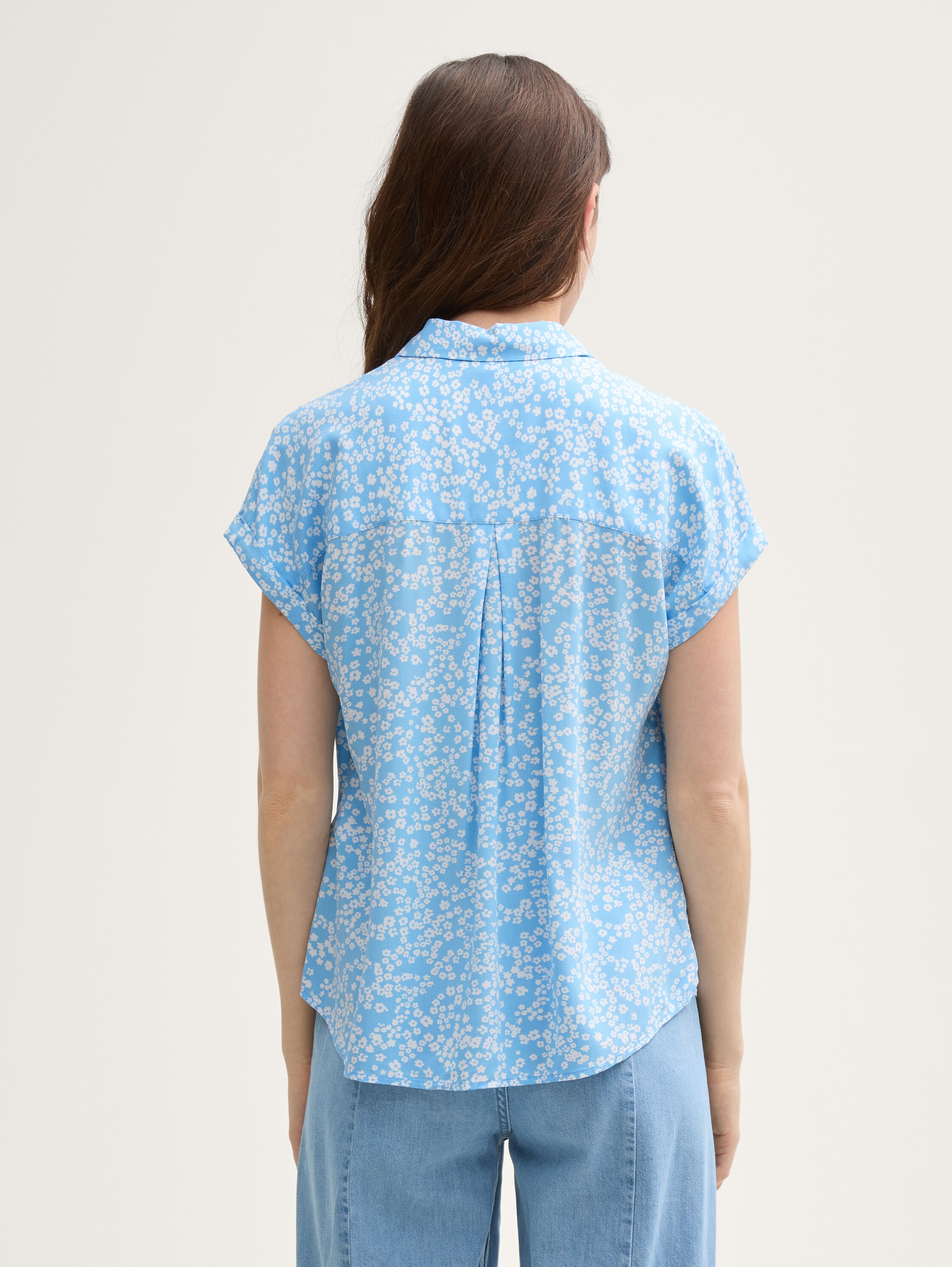 Bluse aus Viskose - small_flower_print - 