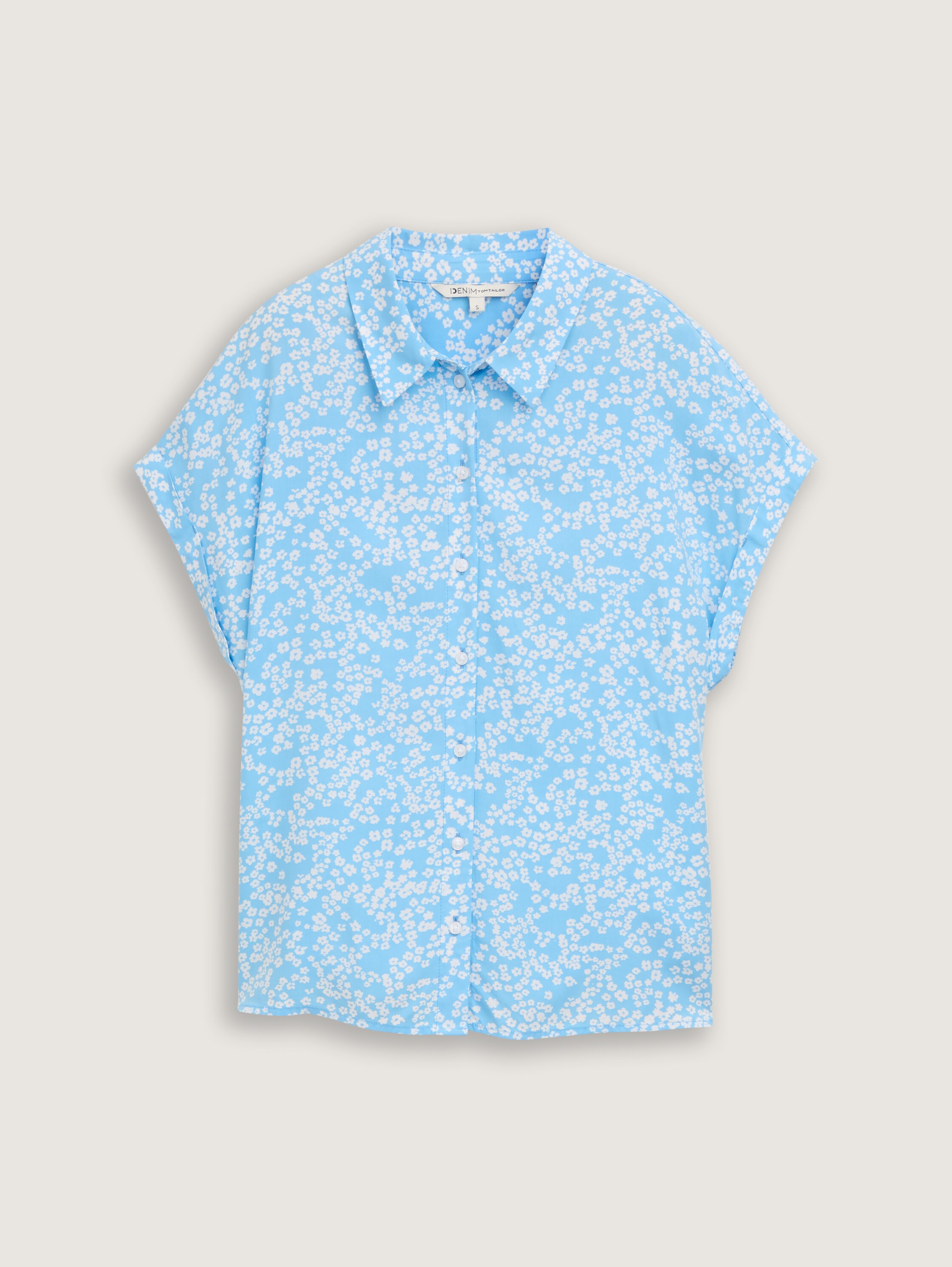 Bluse aus Viskose - small_flower_print - 