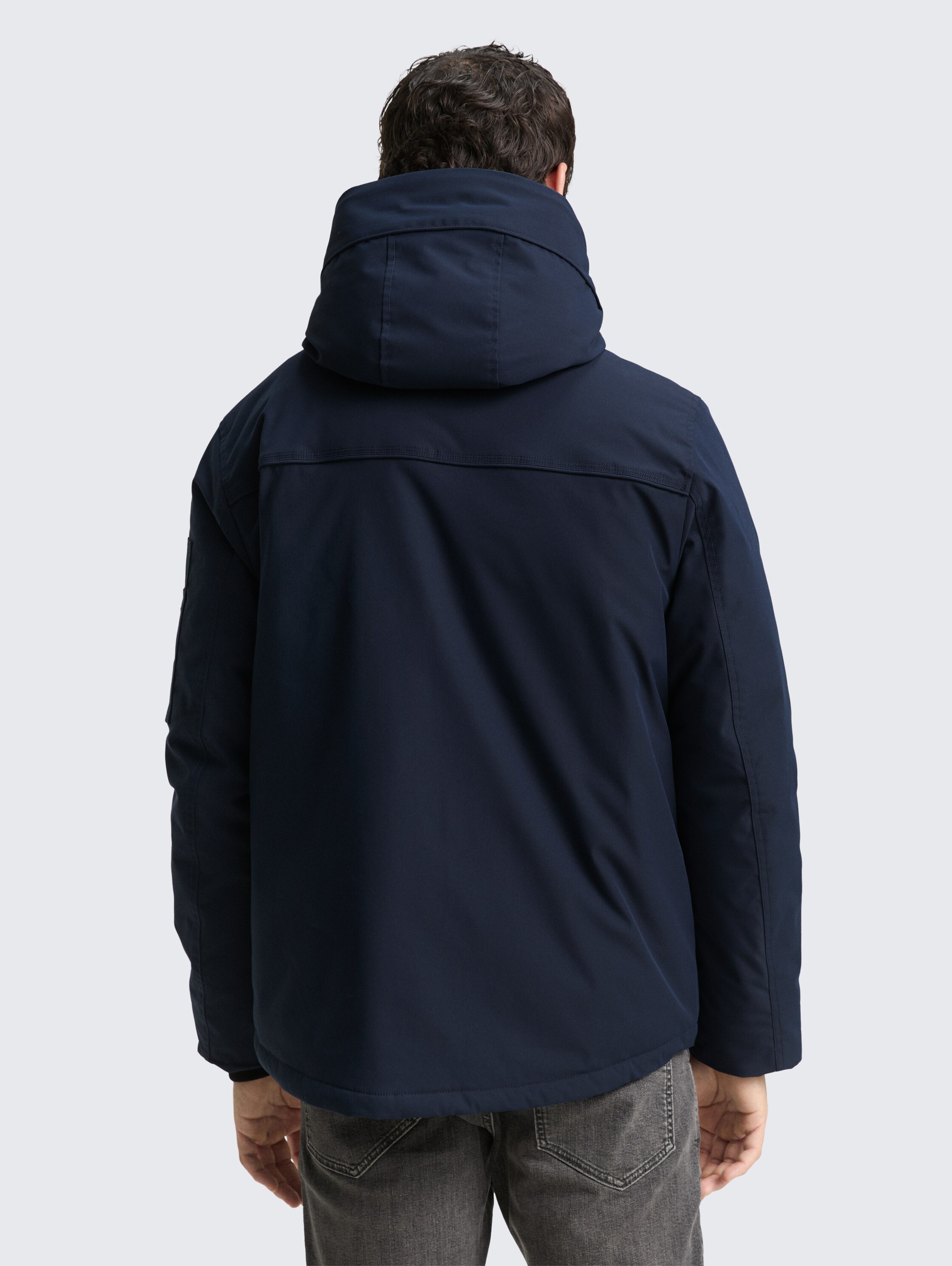 Winter jacket with detachable hood - sky_captain_blue_1 - 