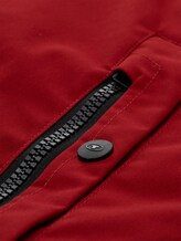 Winterjacke mit abnehmbarer Kapuze - Coach Red - Produkt-Detail-Ansicht