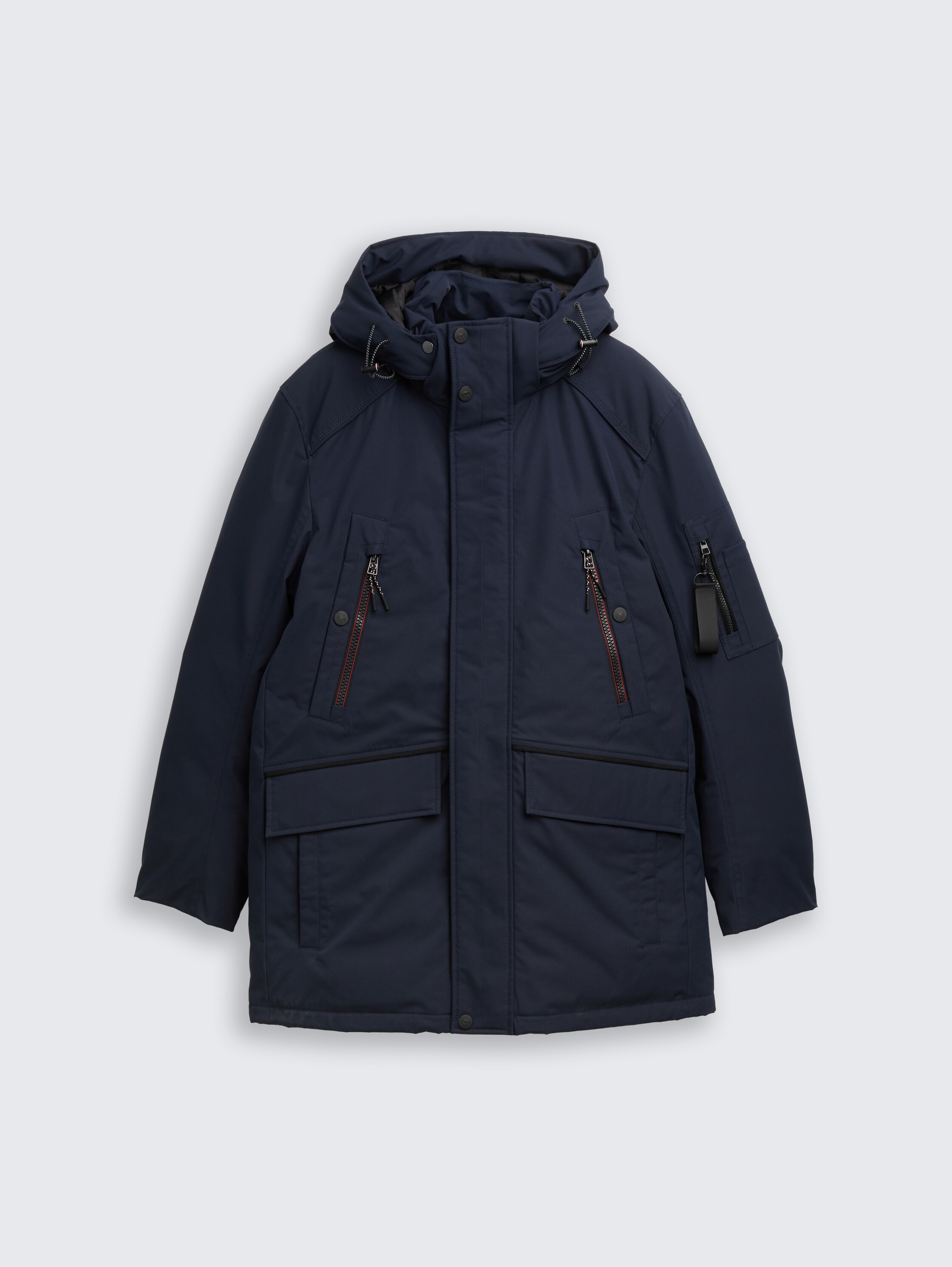 Arctic Parka mit abnehmbarer Kapuze - blau - Vorder-Produkt-Ansicht