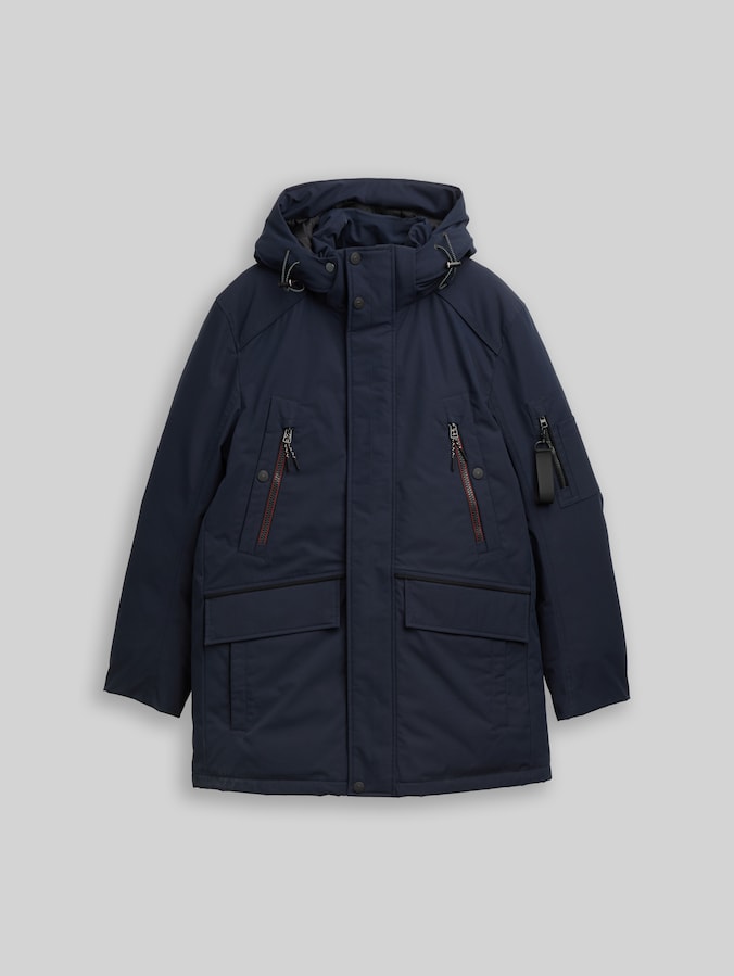 Arctic Parka mit abnehmbarer Kapuze von Men, sky captain blue