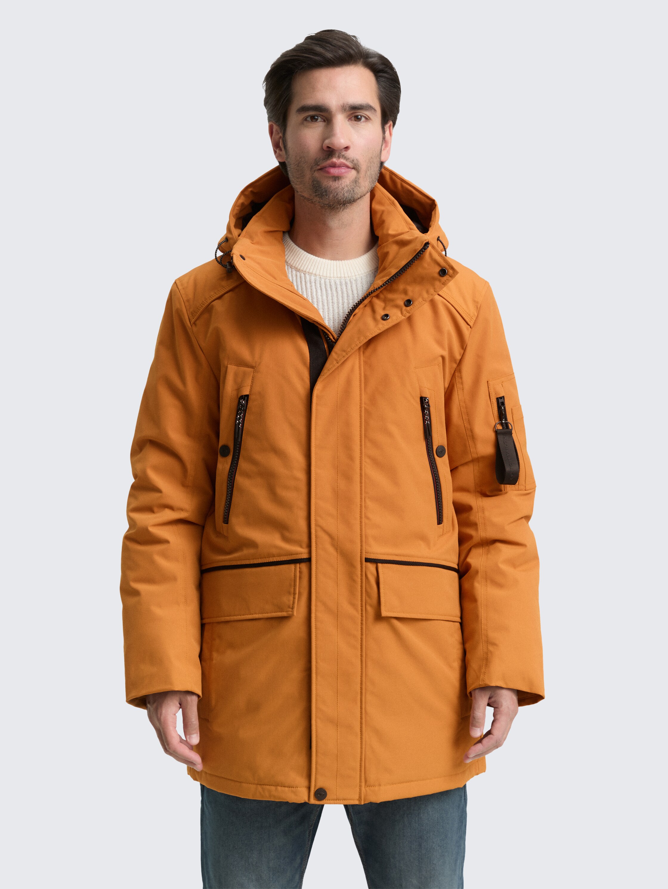 Arctic parka with detachable hood - peanut_butter_brown - 