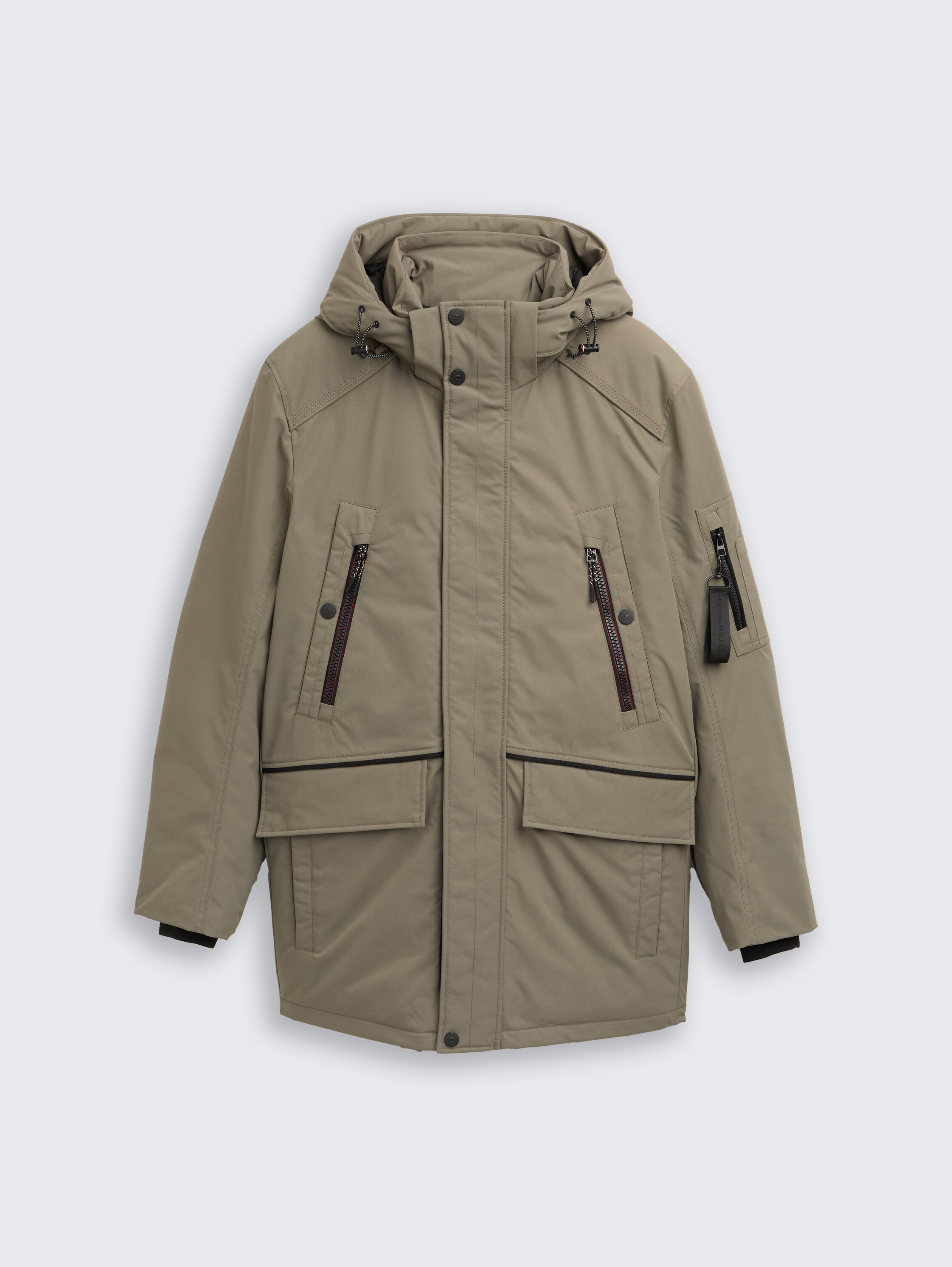 Arctic Parka mit abnehmbarer Kapuze - grün - Vorder-Produkt-Ansicht