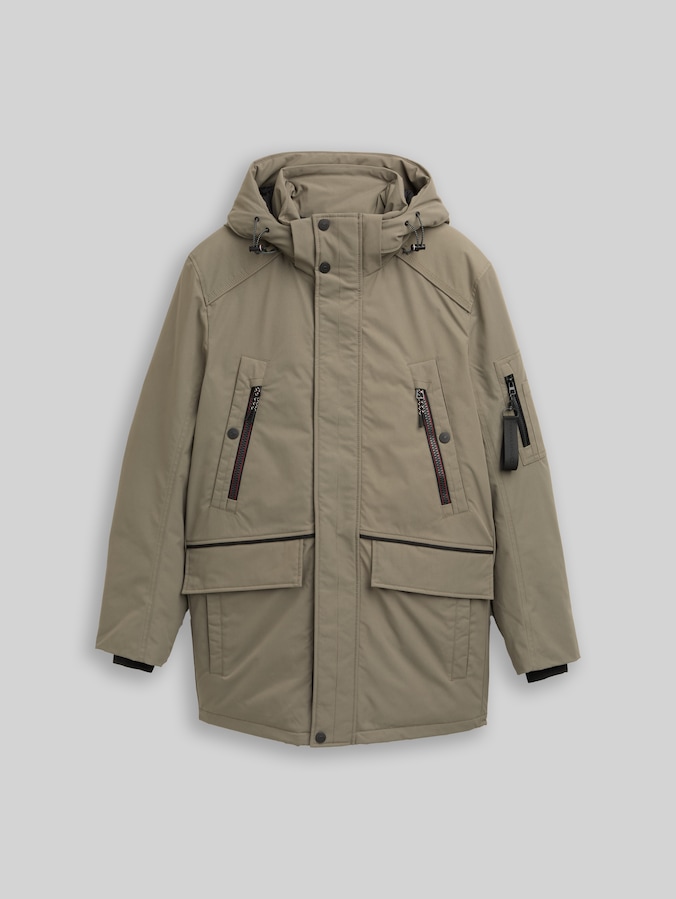 Arctic Parka mit abnehmbarer Kapuze von Men, smokey olive green