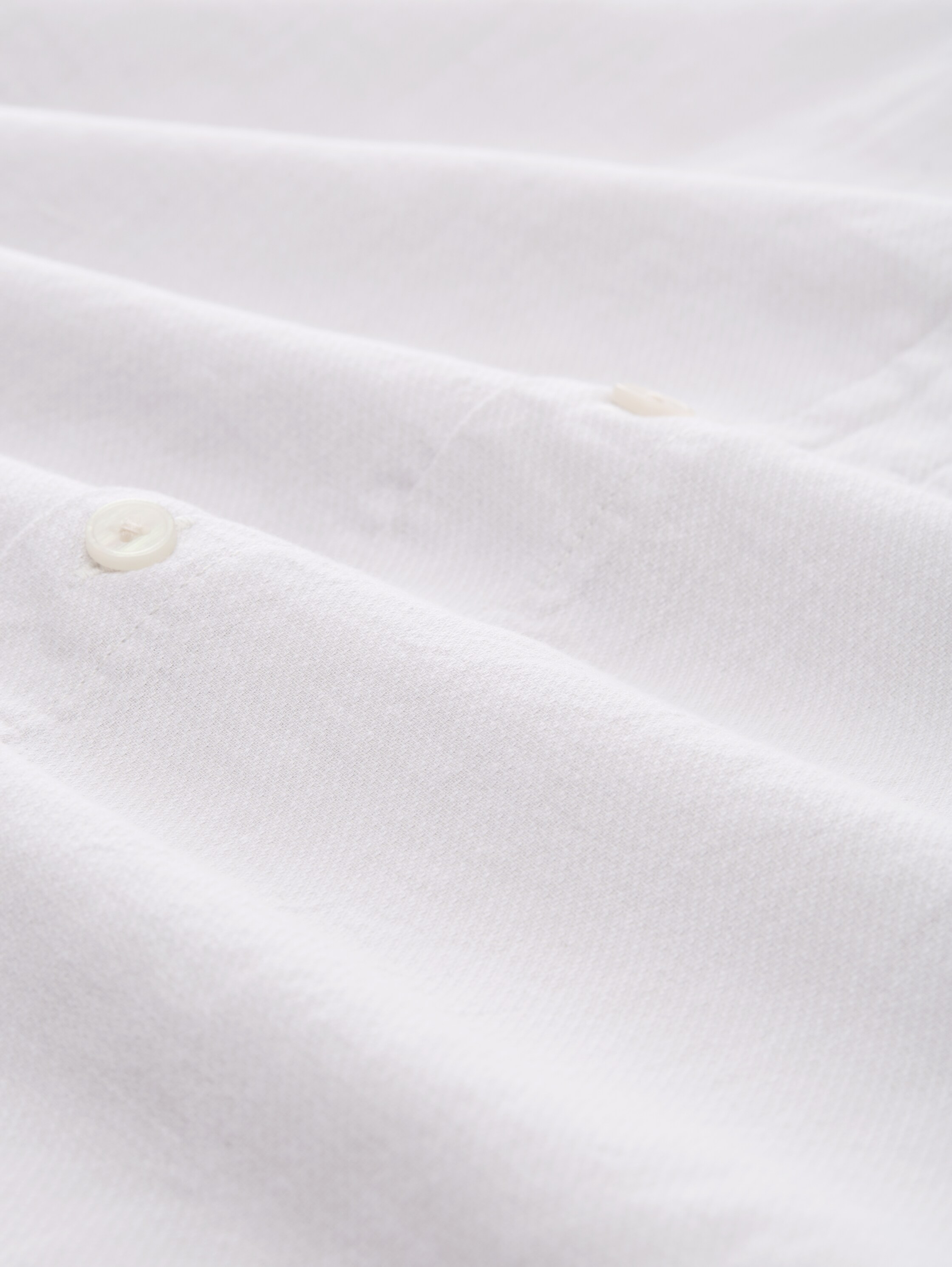 Relaxed Fit Kurzarmhemd aus Baumwolle - chalk_grey_white_structure - 