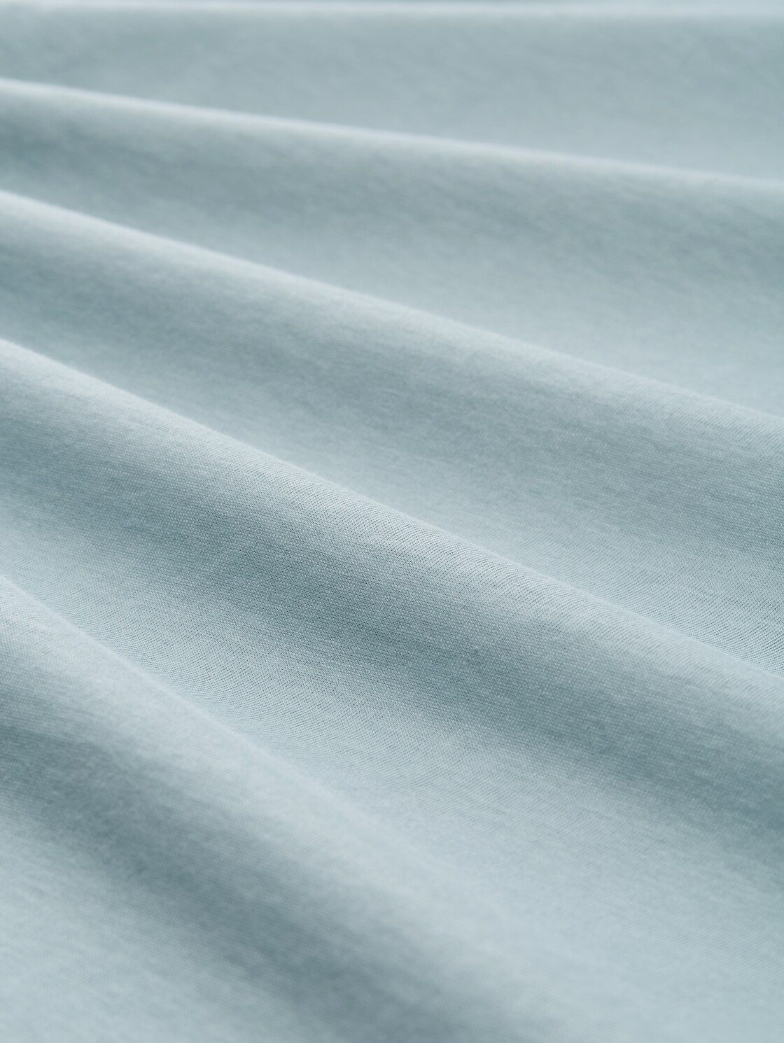 T-Shirts aus Baumwolle mit Logo-Print im 2er-Pack - grey mint - Material-Ansicht