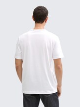 T-Shirts aus Baumwolle mit Logo-Print im 2er-Pack - Black - Auschnitt Model-Rückansicht