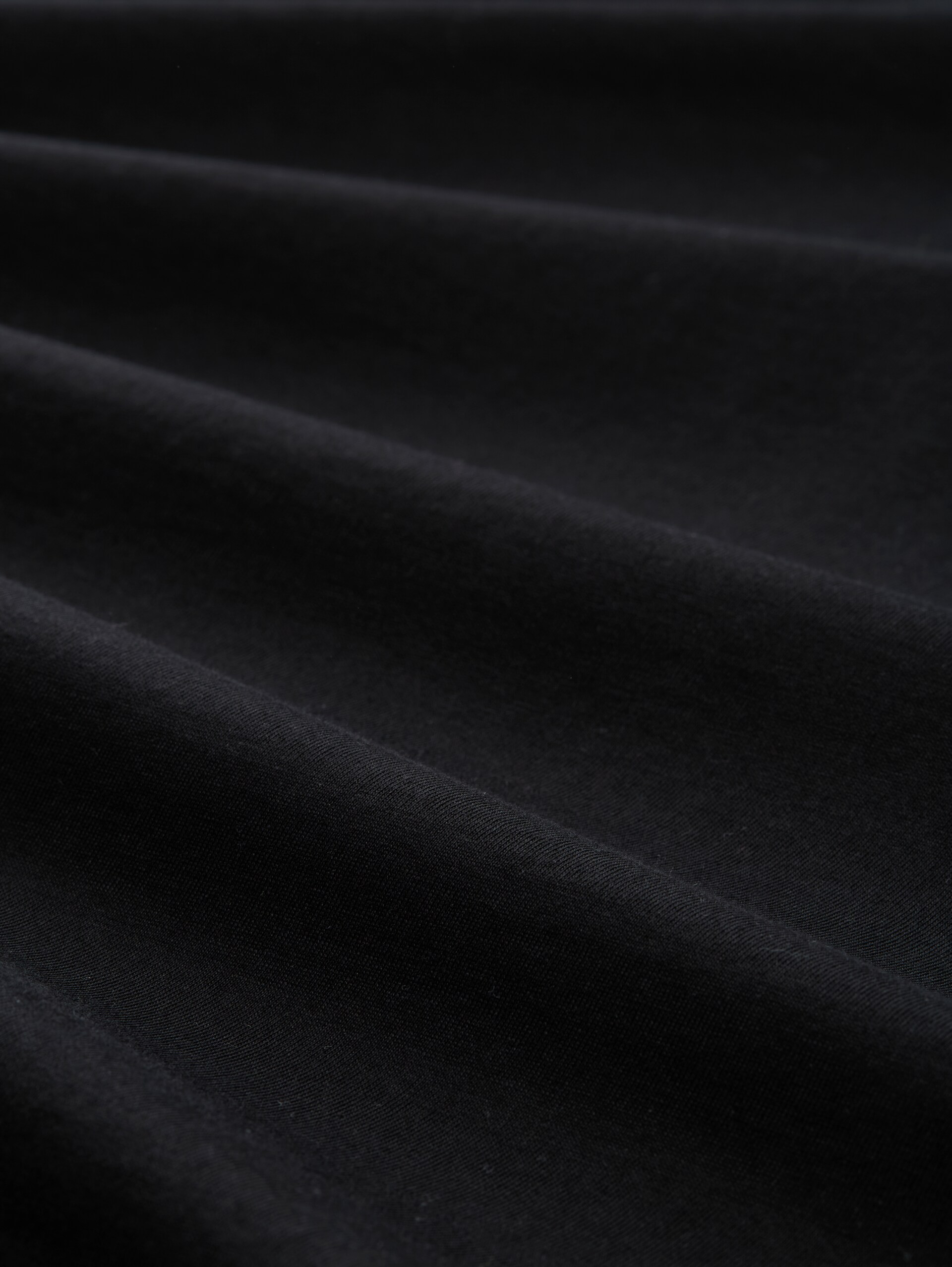 T-Shirts aus Baumwolle mit Logo-Print im 2er-Pack - Black - Material-Ansicht