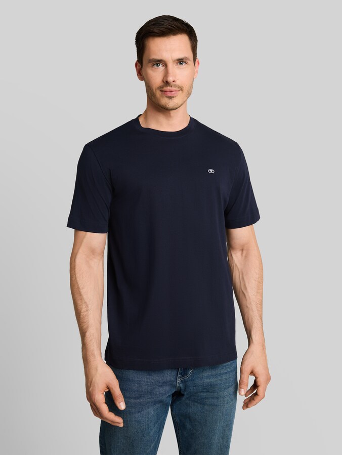 Basic T-shirts in een set van 3 door Men, light blue grey