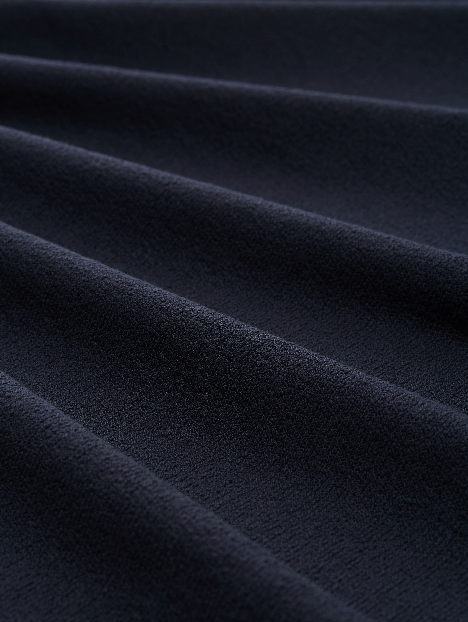 Cardigan mit Schalkragen - sky captain blue - Material-Ansicht