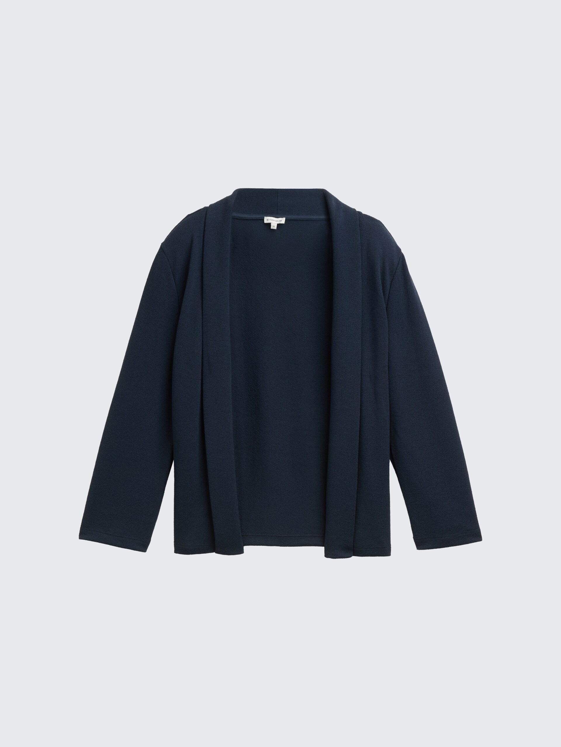 Cardigan mit Schalkragen - sky captain blue - Vorder-Produkt-Ansicht
