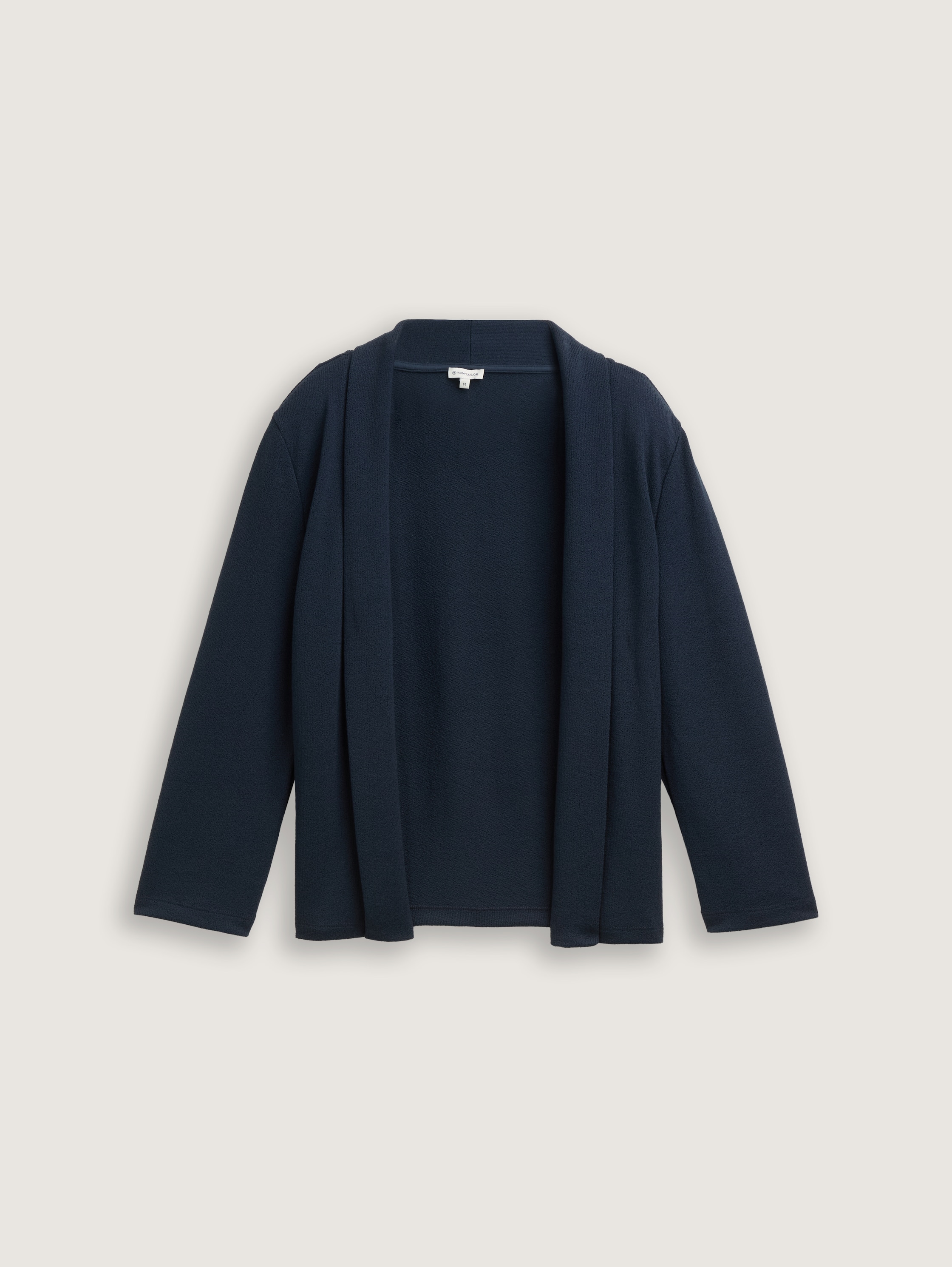 Cardigan mit Schalkragen - sky_captain_blue_1 - 