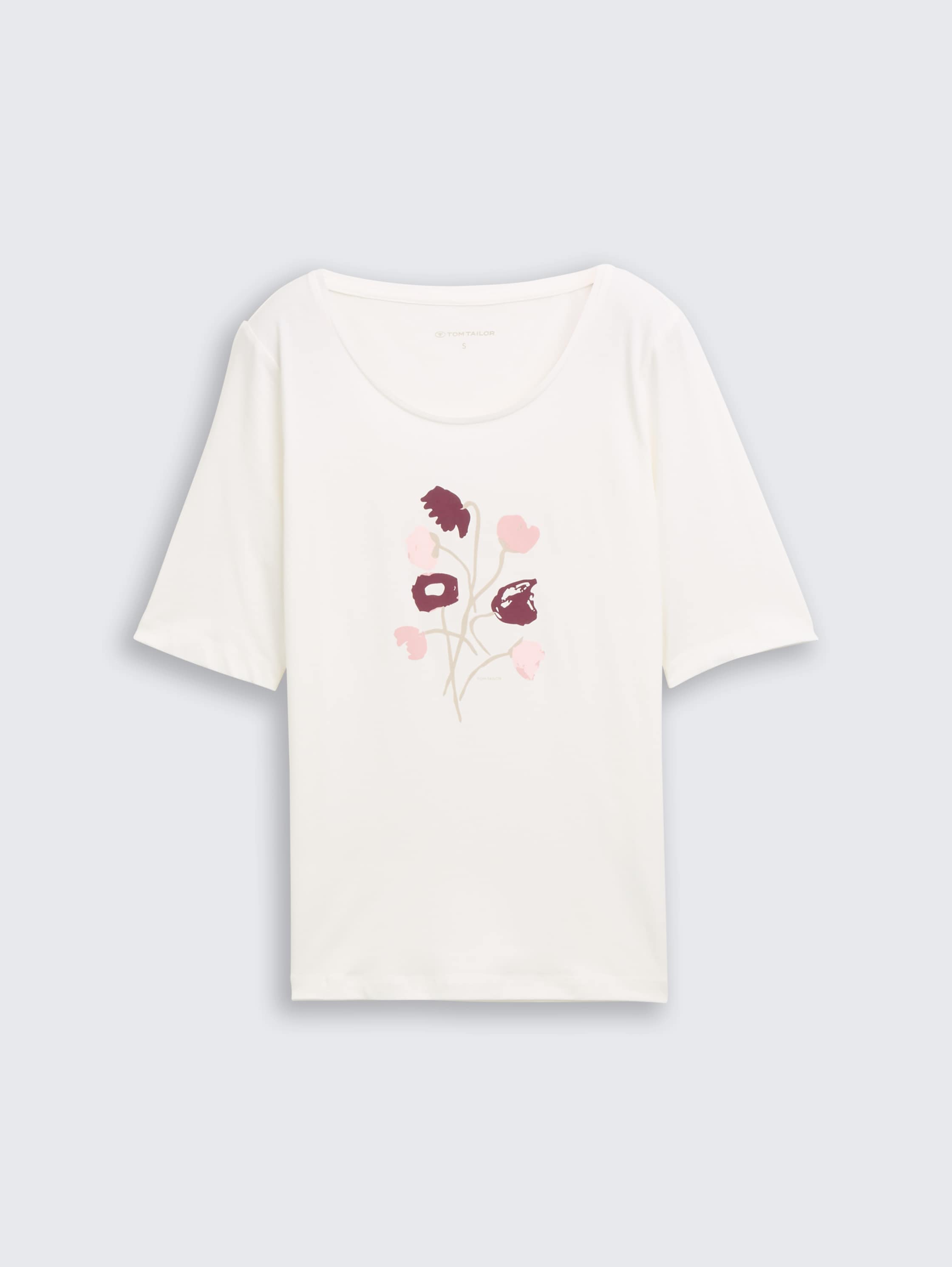 T-Shirt mit Print - off_white_1 - 