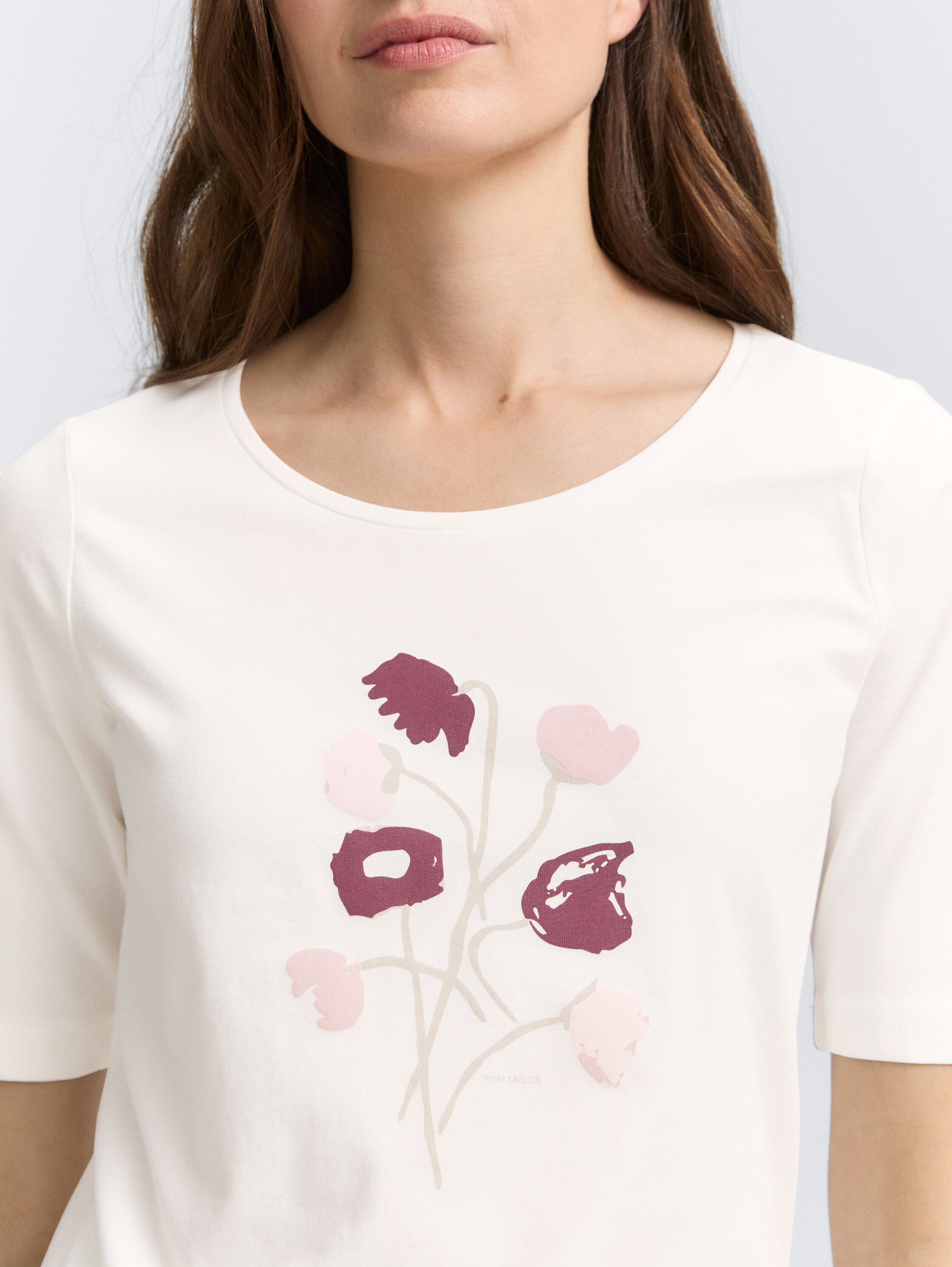 T-Shirt mit Print - off_white_1 - 