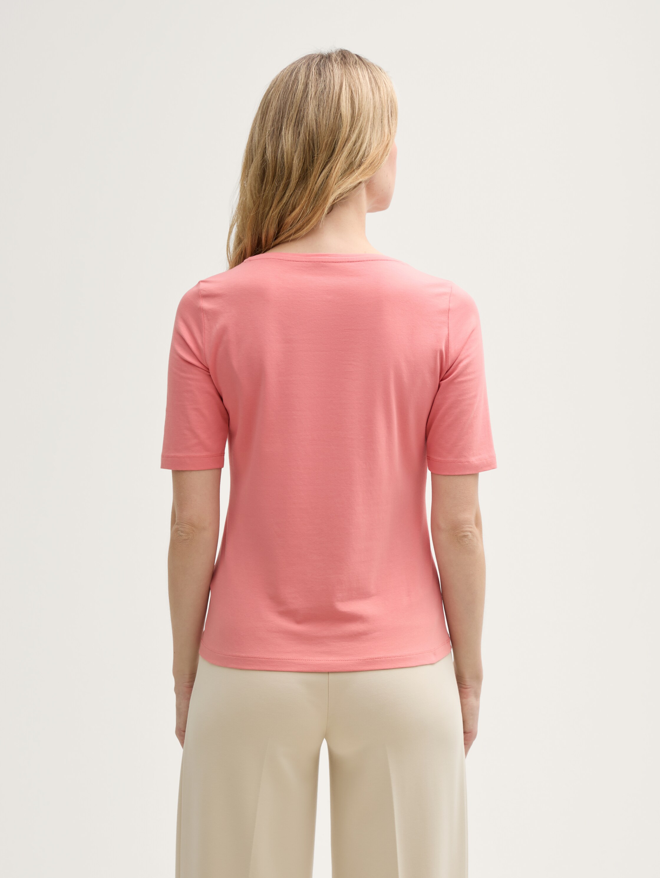 T-Shirt mit Print - rosewood_pink - 