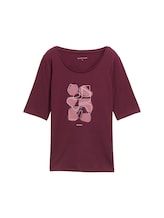 Niet geselecteerd, T-shirt met print door , rood