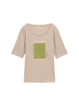 Niet geselecteerd, T-shirt met print door , grauw