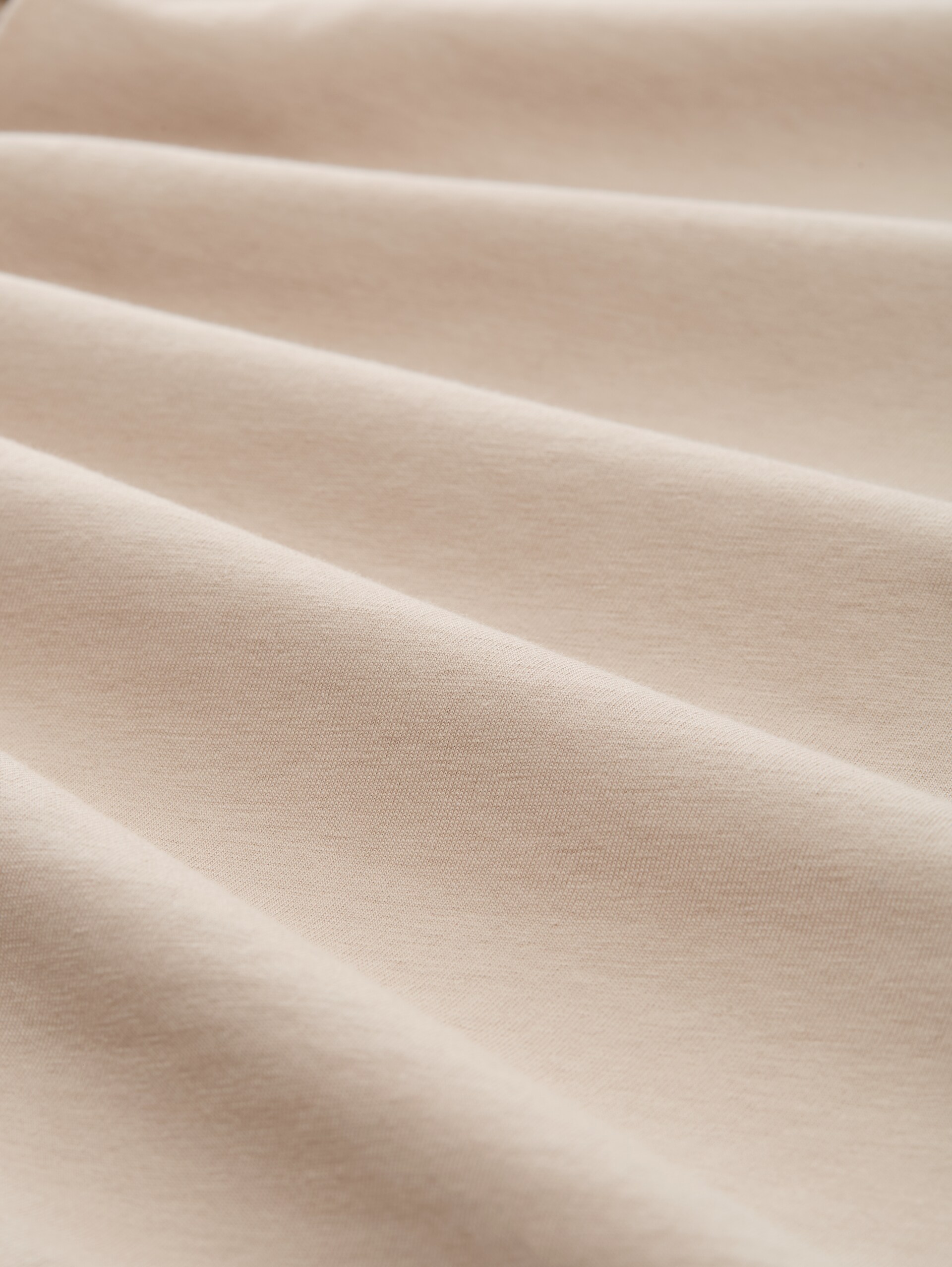 T-Shirt mit Print - soft taupe grey - Material-Ansicht