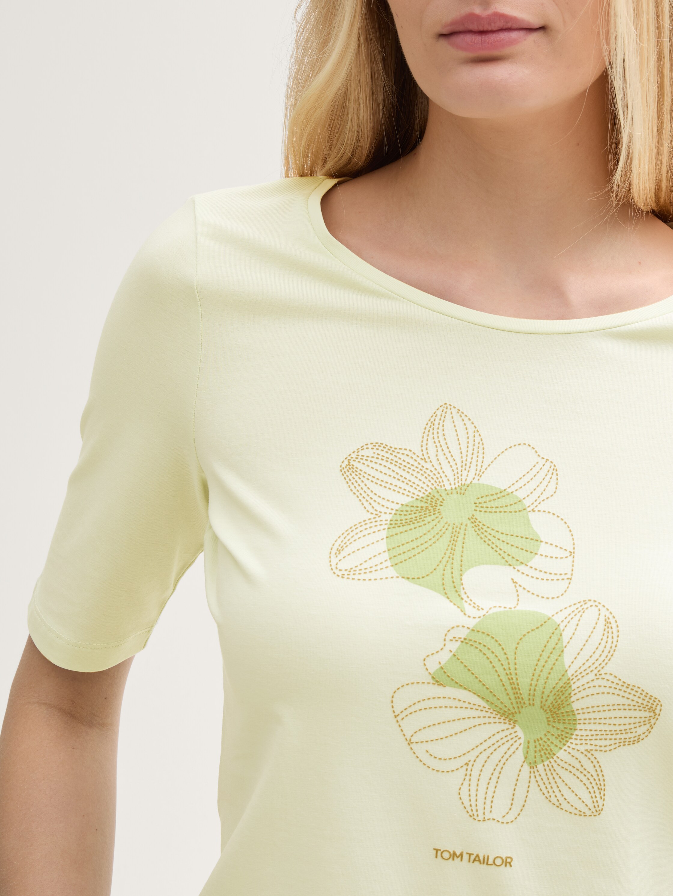 T-Shirt mit Print - touch_of_mint - 